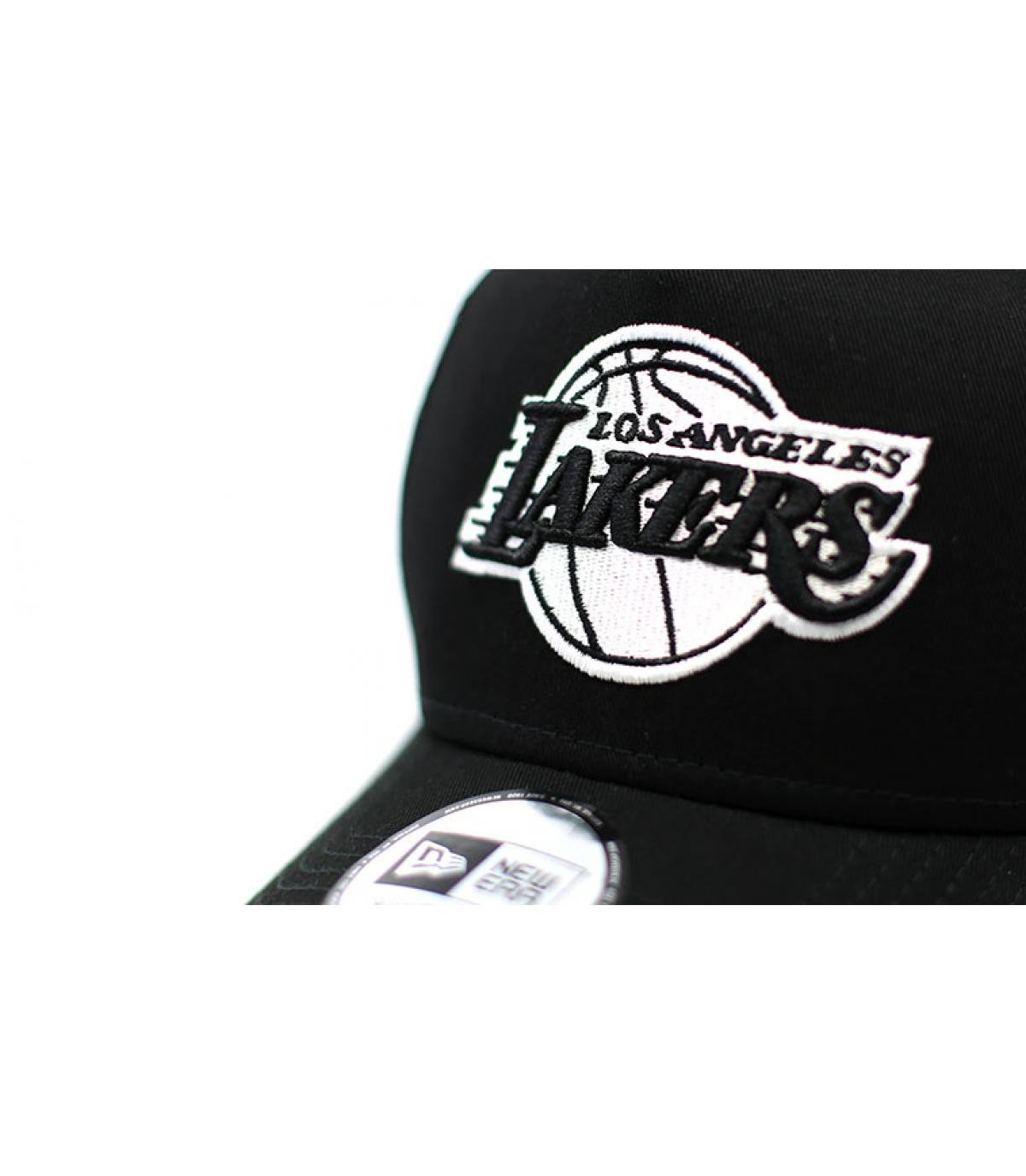 black Lakers trucker black Lakers trucker